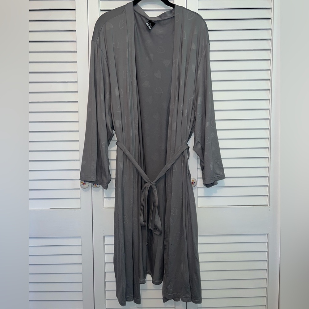 Gray Robe with Belt